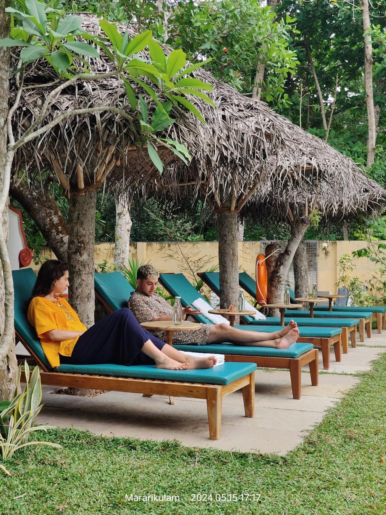 Marari Beach Bungalow Resort Alleppey 马拉利库兰 外观 照片